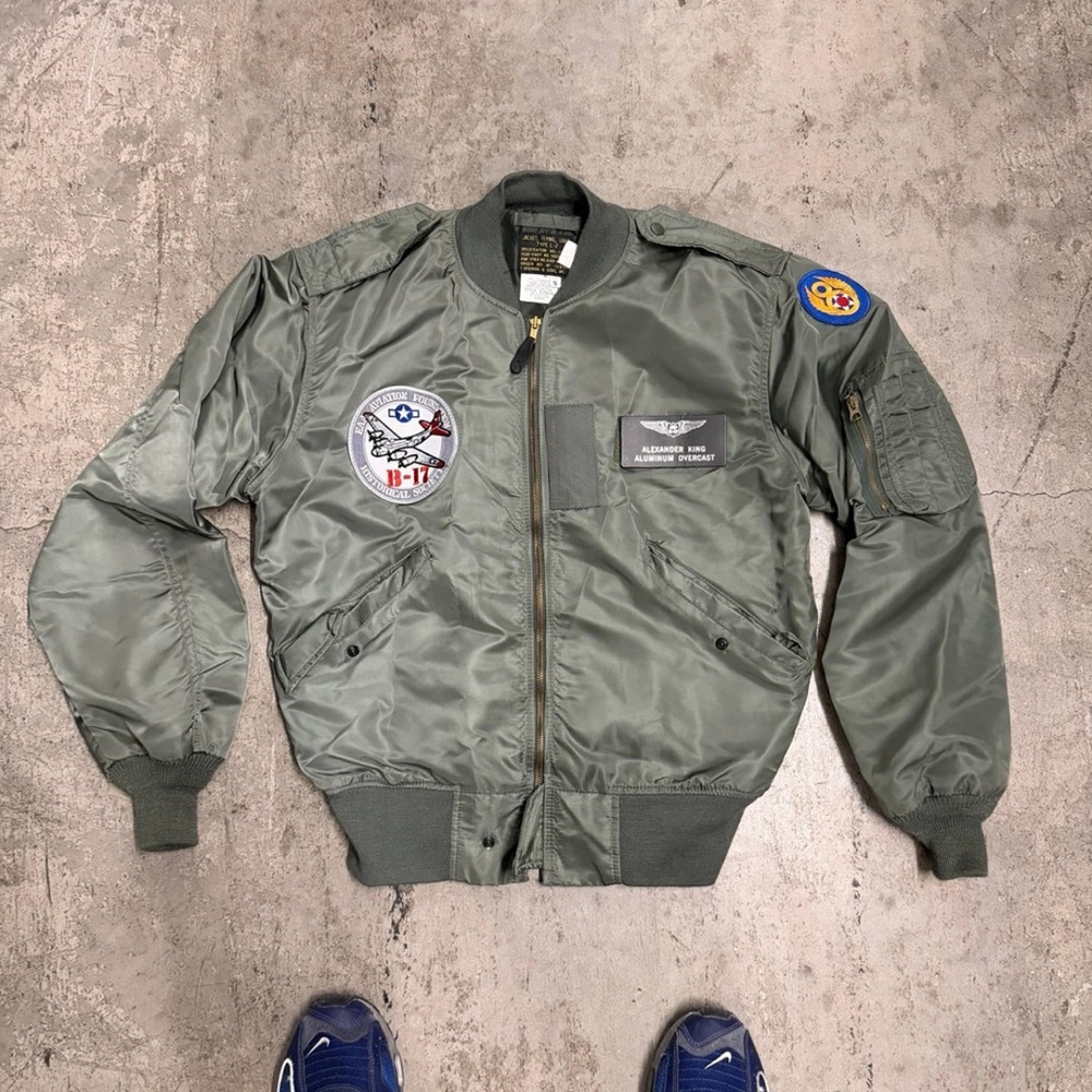 Vintage B-17 Bomber Jacket Size small